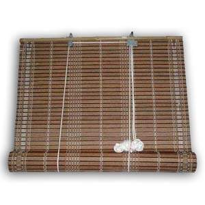 Bamboo Blind, Brown, 60 x 72 inches
