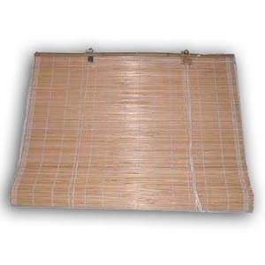 Bamboo Blind, Natural, 36 x 72 inches