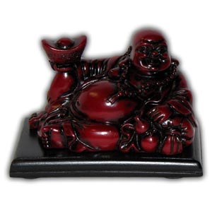 Lying Down Buddha (Small, Red)