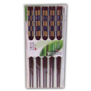 Pack of Five Chopsticks (Fish Design)