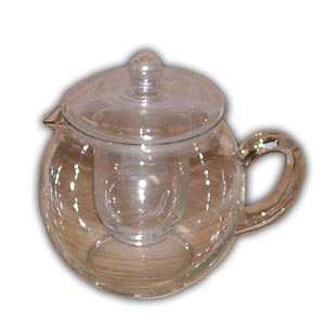 Oriental Clear Glass Teapot - #02