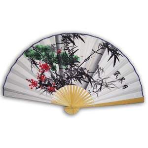 19-in Hanging Fan - Bamboos & Pine