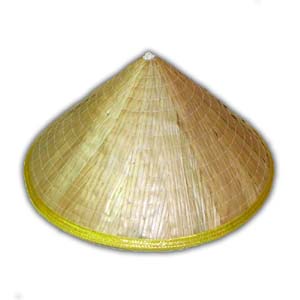 Oriental Asian Chinese Straw Hat