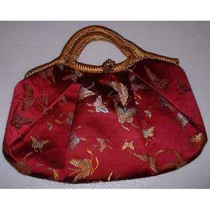 Oriental Chinese Hand Bag - Red