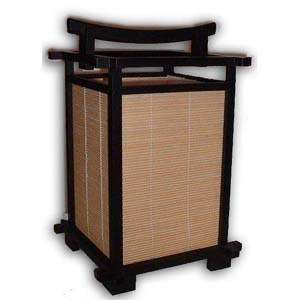 Lampe Japonaise - Nara, Matchstick (Noir)