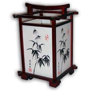 Lampe Japonaise - Nara, Bambou (Brun)
