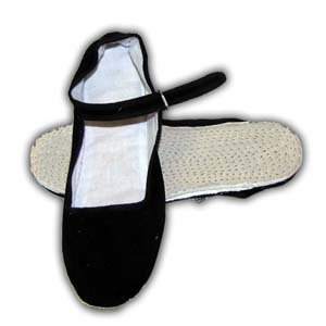 Chinese Kung Fu Tai Chi Shoes, Cotton Sole - Ladies, Size 35 / 5