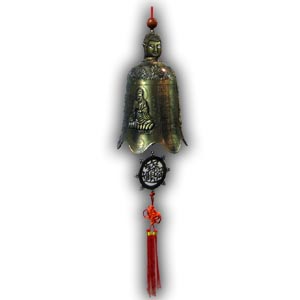 Chinese Feng Shui Safety Hanging Bell - Large